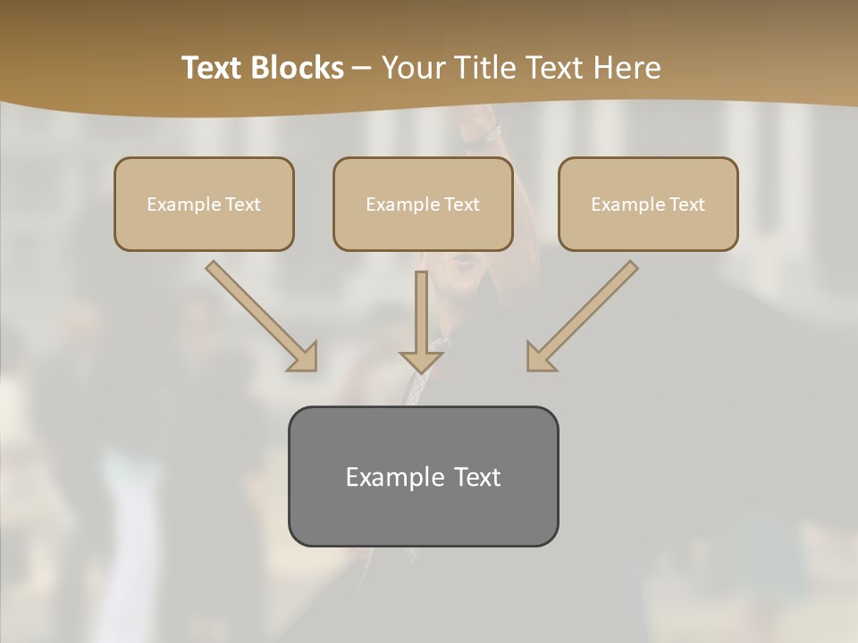 Graduation Women Teenager PowerPoint Template