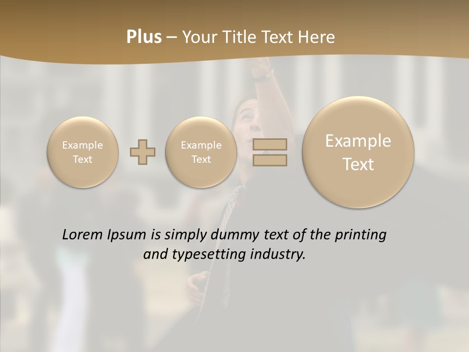 Graduation Women Teenager PowerPoint Template