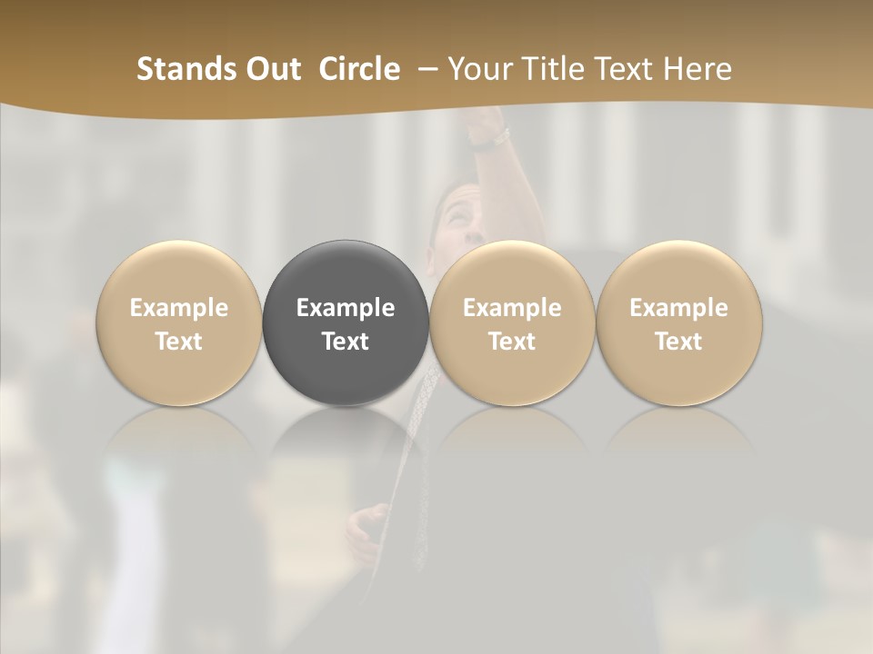 Graduation Women Teenager PowerPoint Template