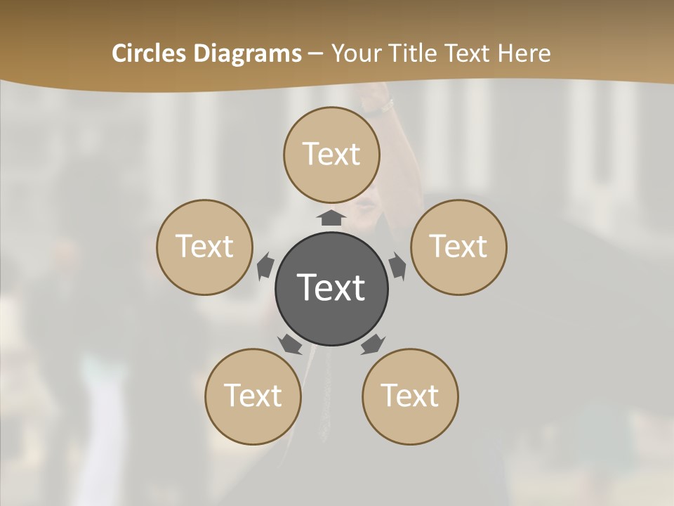 Graduation Women Teenager PowerPoint Template