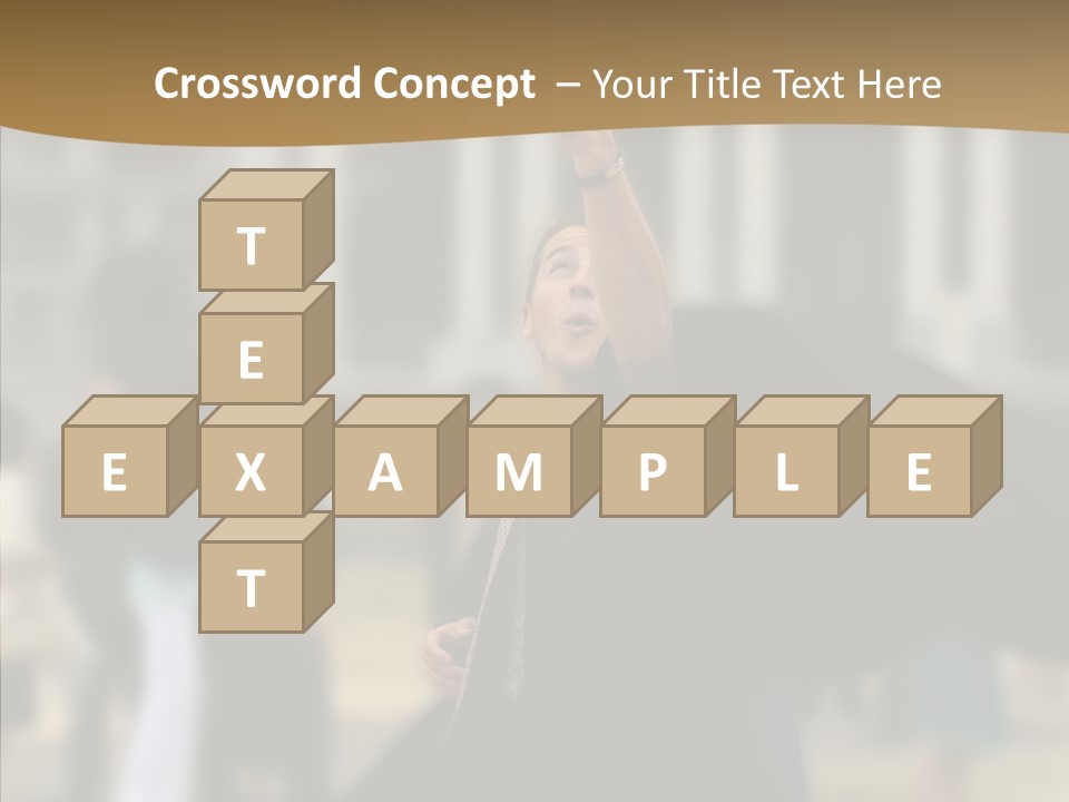 Graduation Women Teenager PowerPoint Template