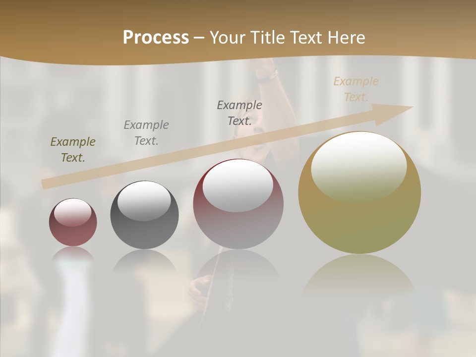 Graduation Women Teenager PowerPoint Template