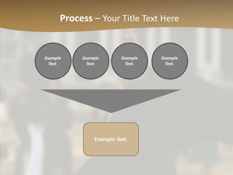 Graduation Women Teenager PowerPoint Template