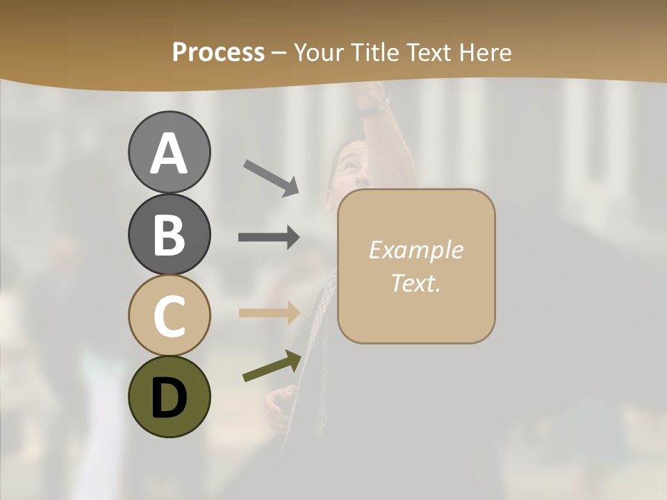 Graduation Women Teenager PowerPoint Template