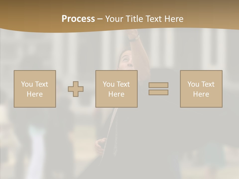 Graduation Women Teenager PowerPoint Template