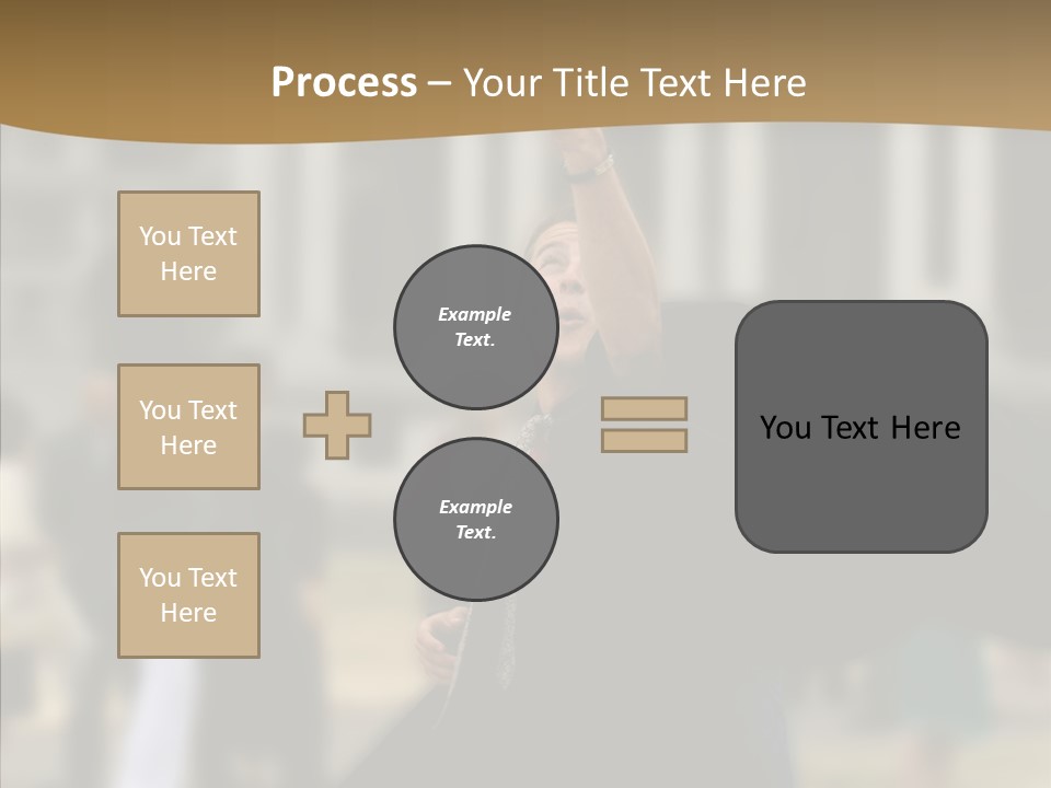Graduation Women Teenager PowerPoint Template