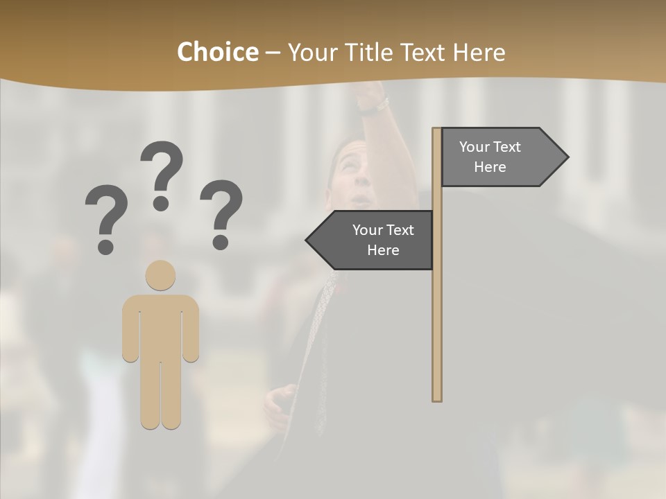 Graduation Women Teenager PowerPoint Template