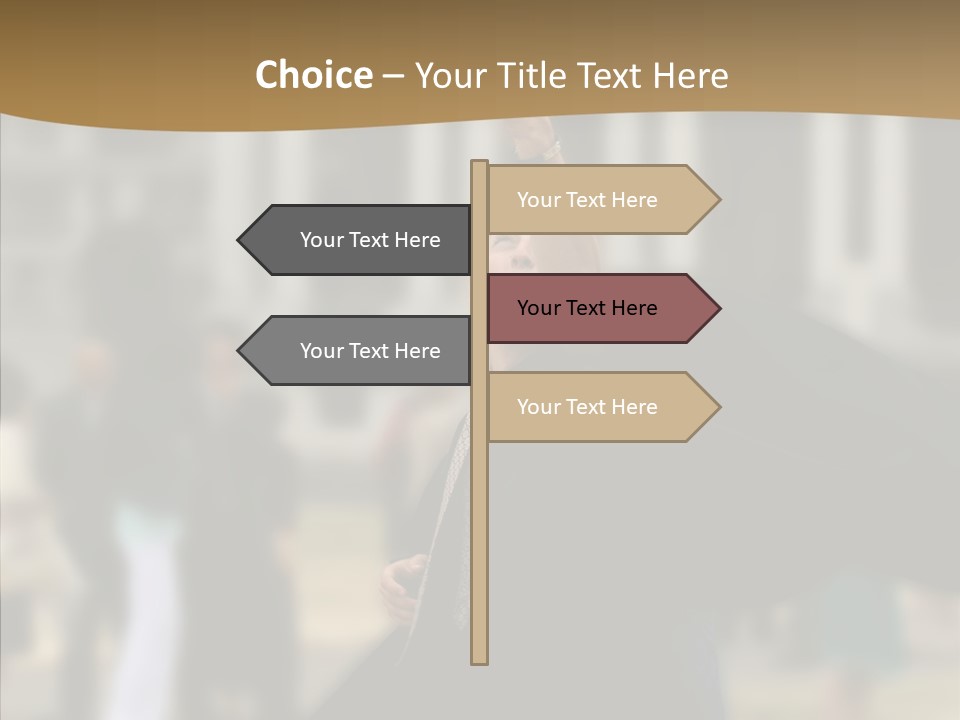 Graduation Women Teenager PowerPoint Template