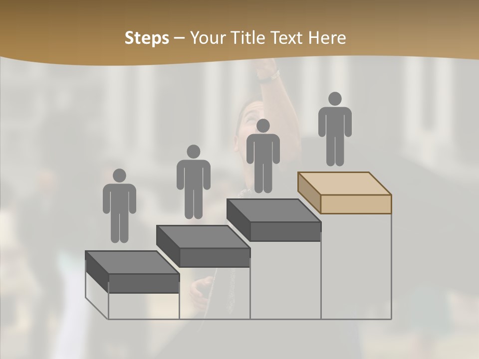 Graduation Women Teenager PowerPoint Template