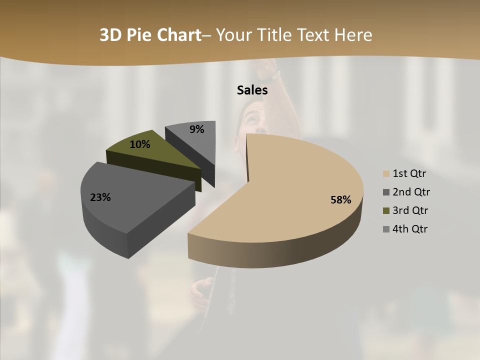 Graduation Women Teenager PowerPoint Template
