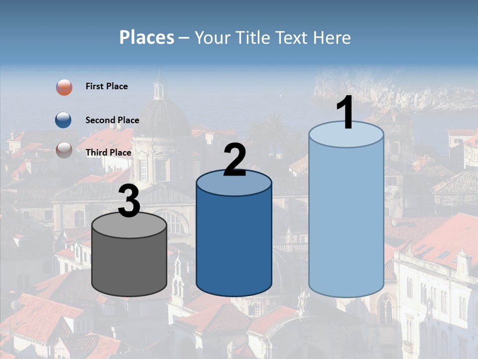 Roof Europe Dubrovnik PowerPoint Template