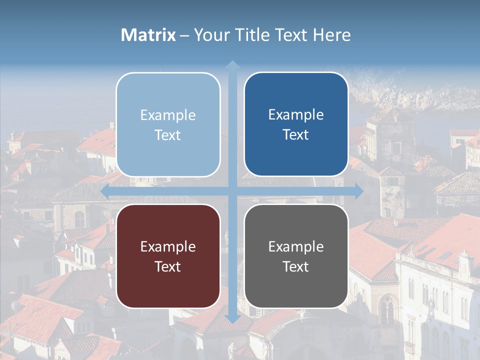 Roof Europe Dubrovnik PowerPoint Template