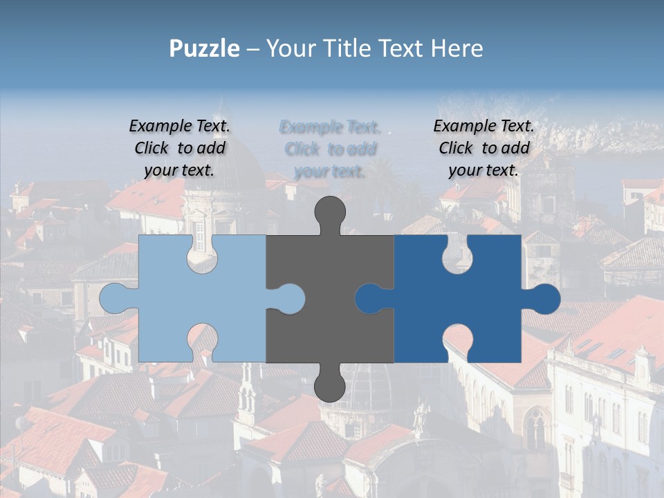 Roof Europe Dubrovnik PowerPoint Template