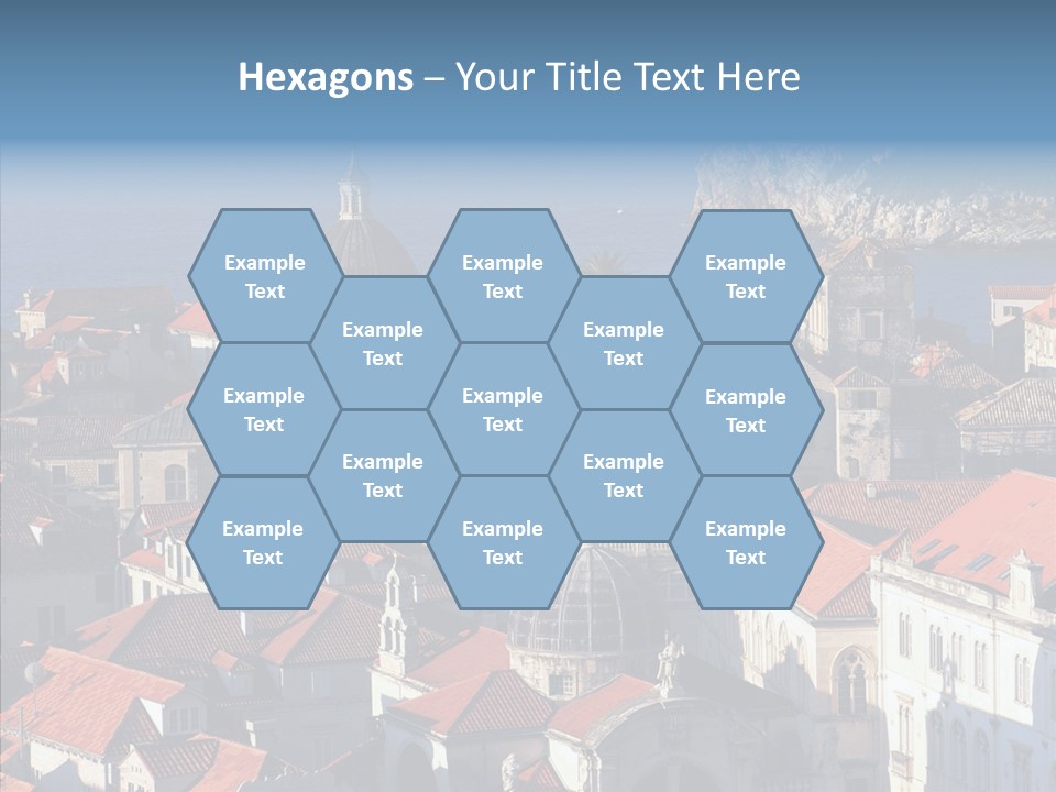 Roof Europe Dubrovnik PowerPoint Template