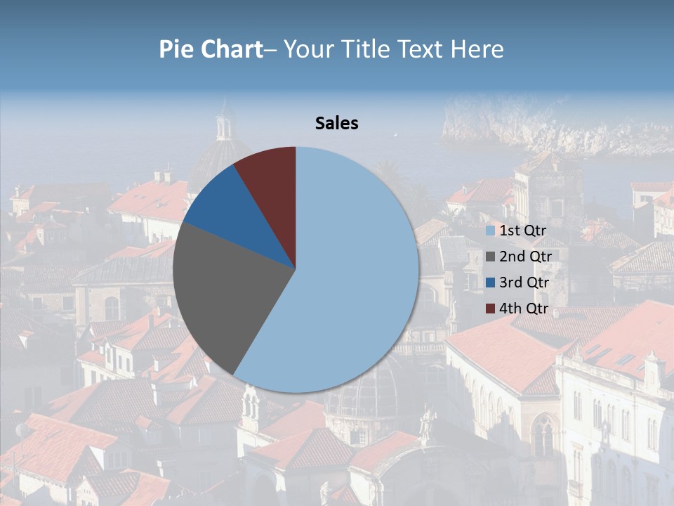 Roof Europe Dubrovnik PowerPoint Template