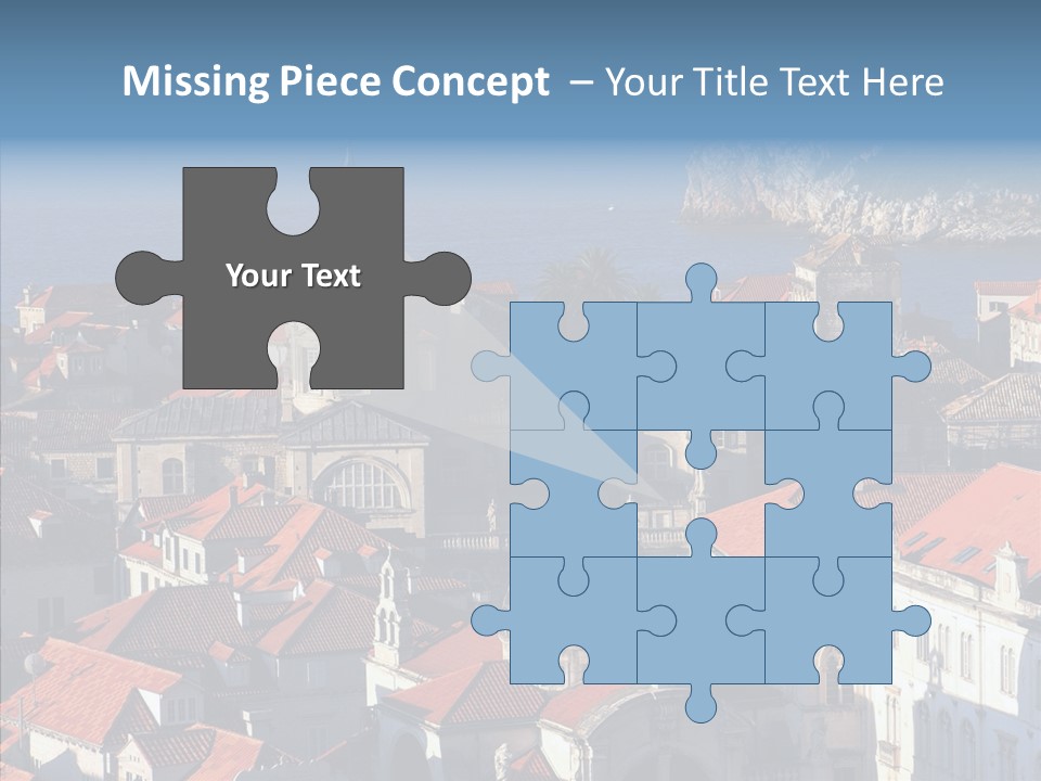 Roof Europe Dubrovnik PowerPoint Template