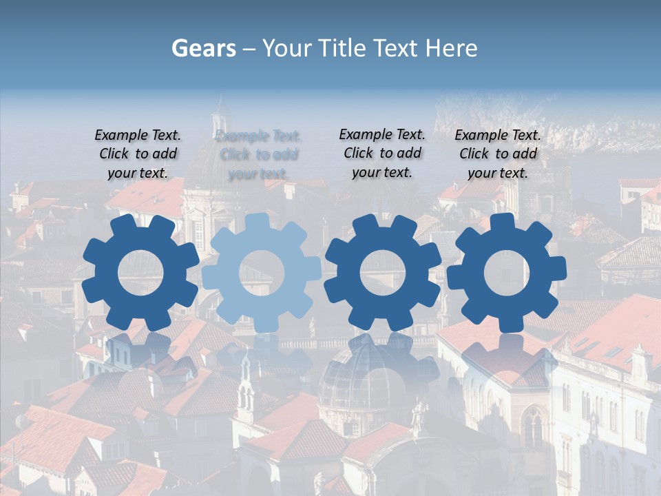 Roof Europe Dubrovnik PowerPoint Template