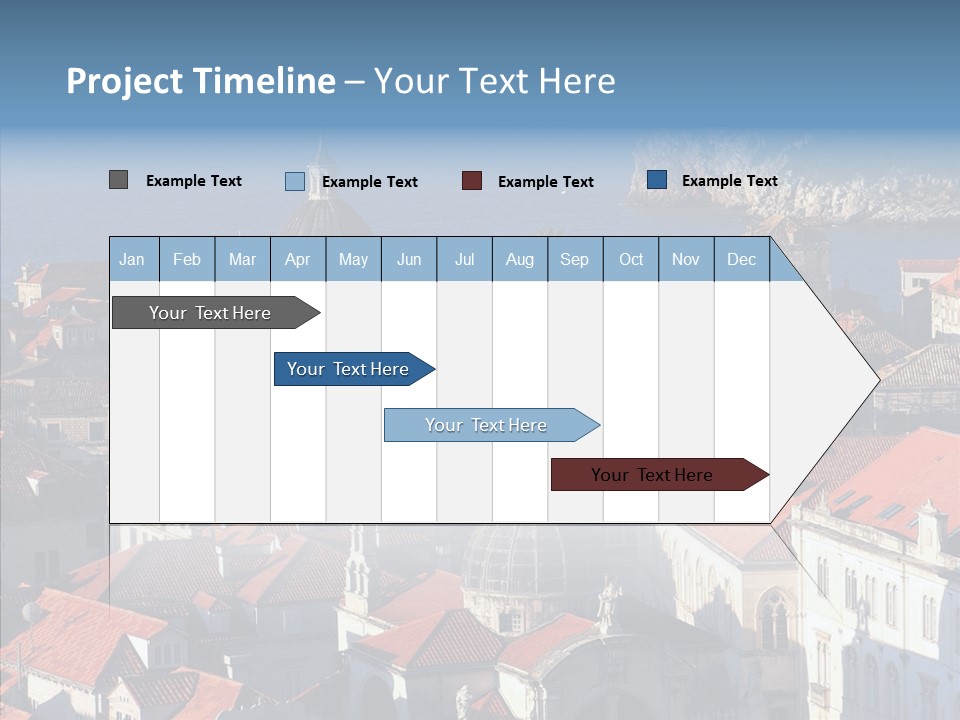 Roof Europe Dubrovnik PowerPoint Template