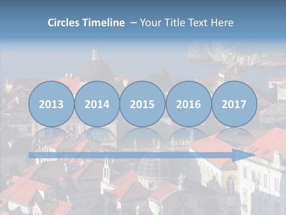 Roof Europe Dubrovnik PowerPoint Template