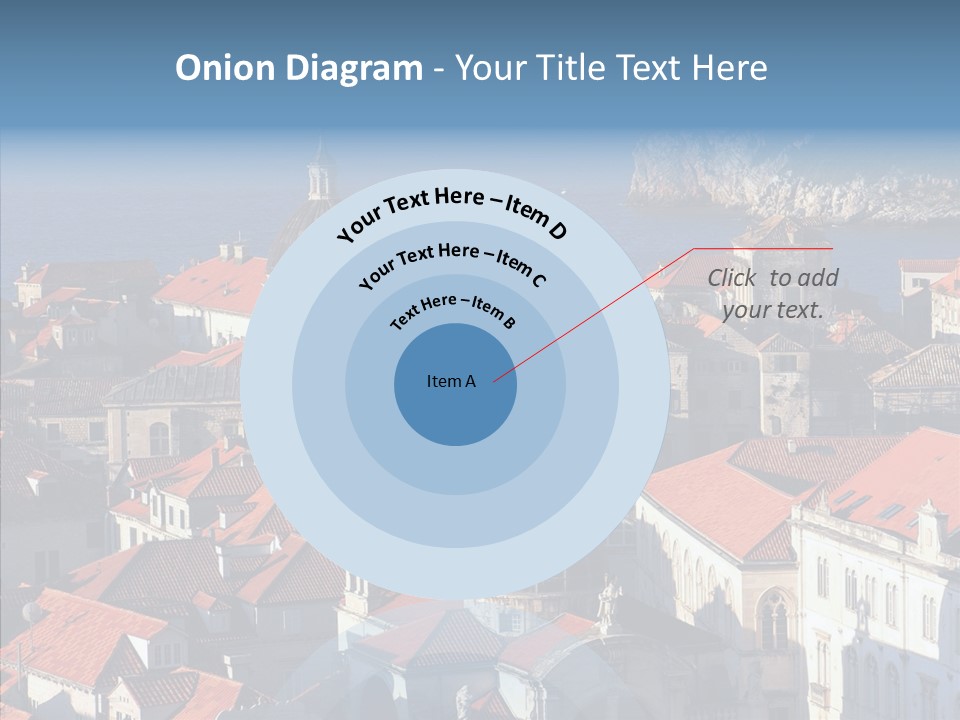 Roof Europe Dubrovnik PowerPoint Template