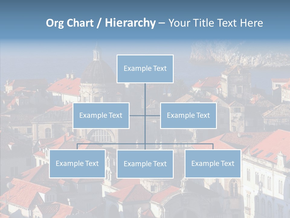 Roof Europe Dubrovnik PowerPoint Template