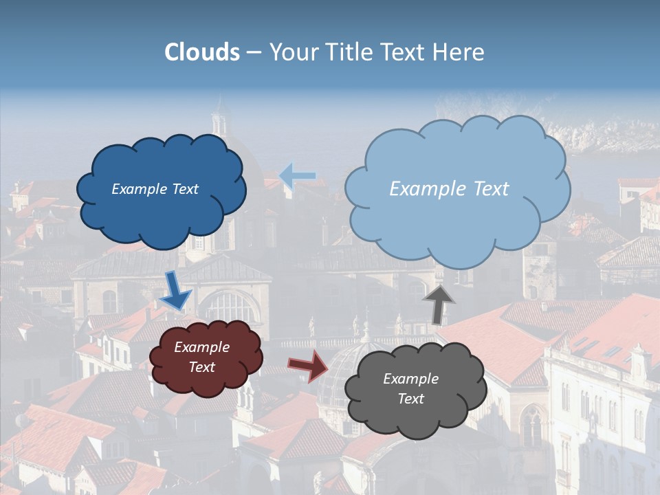 Roof Europe Dubrovnik PowerPoint Template