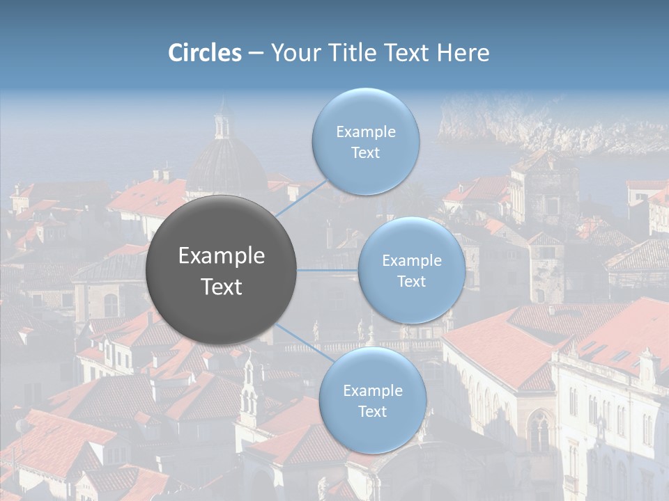 Roof Europe Dubrovnik PowerPoint Template