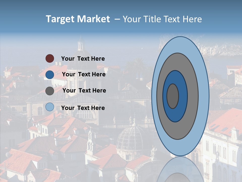Roof Europe Dubrovnik PowerPoint Template