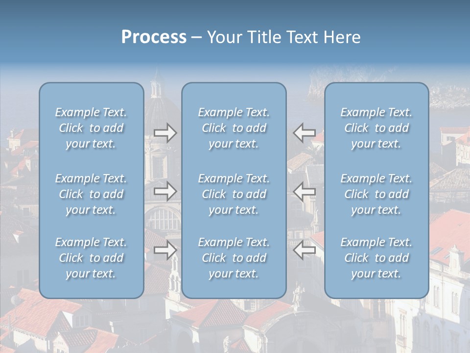 Roof Europe Dubrovnik PowerPoint Template
