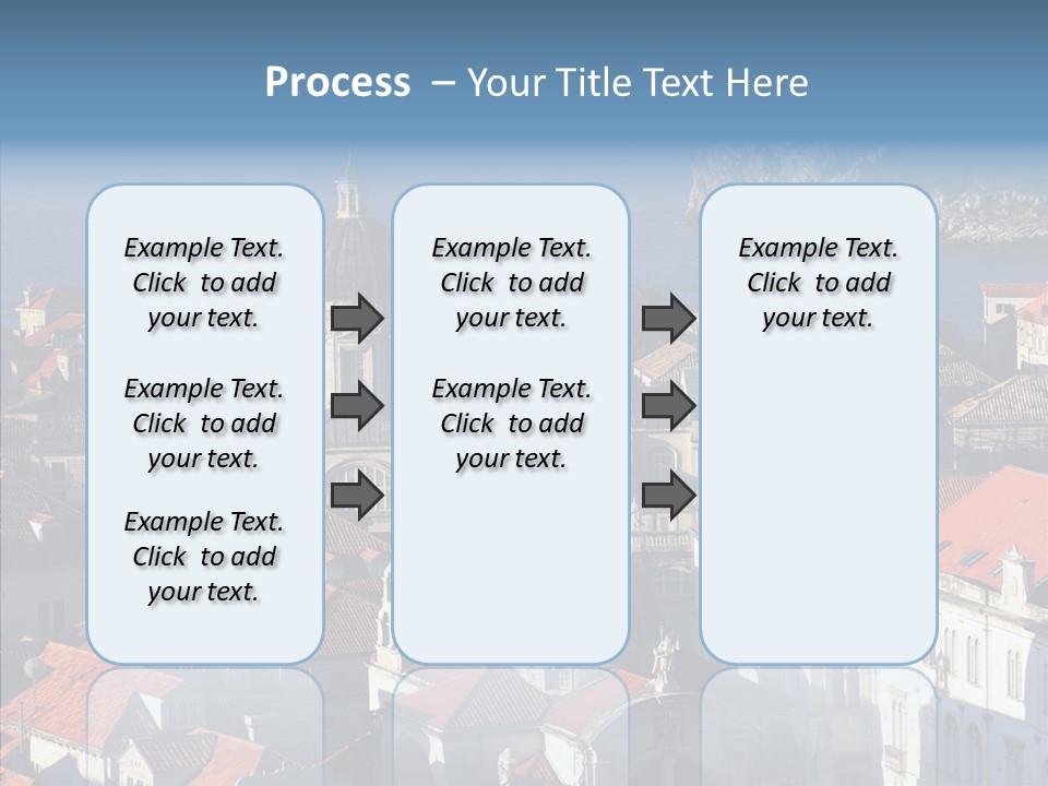 Roof Europe Dubrovnik PowerPoint Template