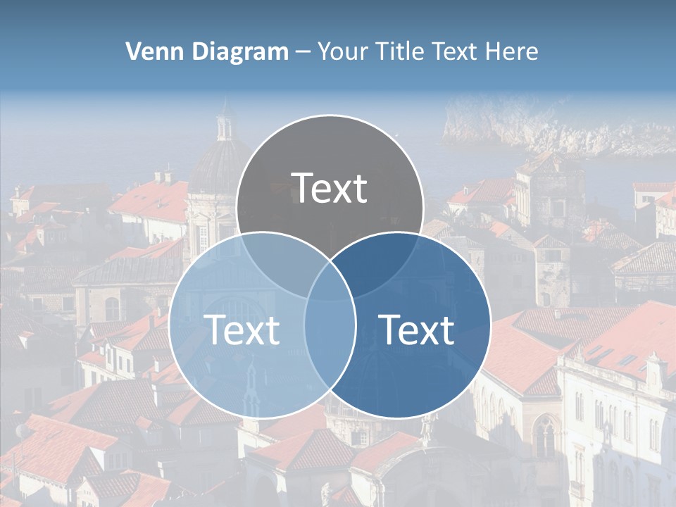 Roof Europe Dubrovnik PowerPoint Template