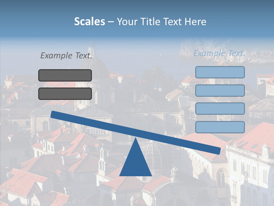 Roof Europe Dubrovnik PowerPoint Template