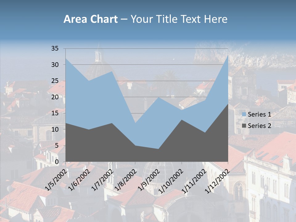Roof Europe Dubrovnik PowerPoint Template