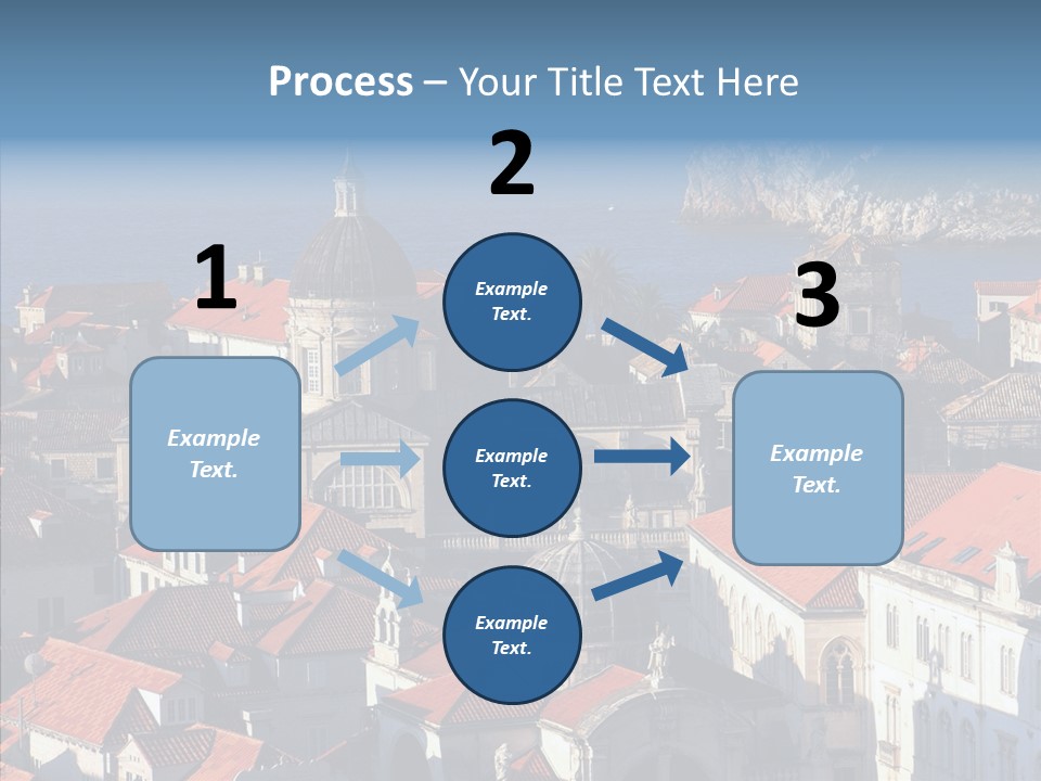 Roof Europe Dubrovnik PowerPoint Template