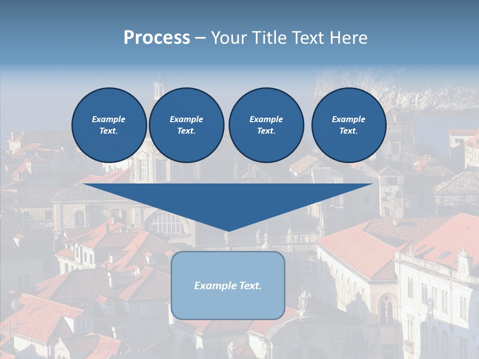 Roof Europe Dubrovnik PowerPoint Template