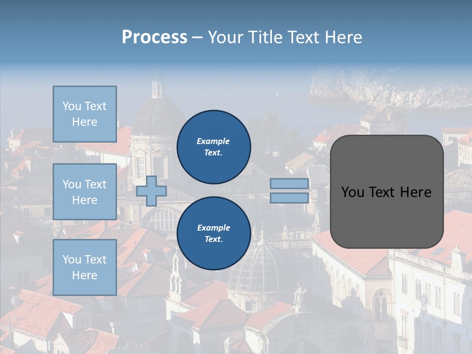 Roof Europe Dubrovnik PowerPoint Template