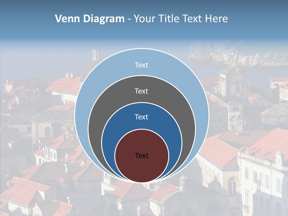 Roof Europe Dubrovnik PowerPoint Template