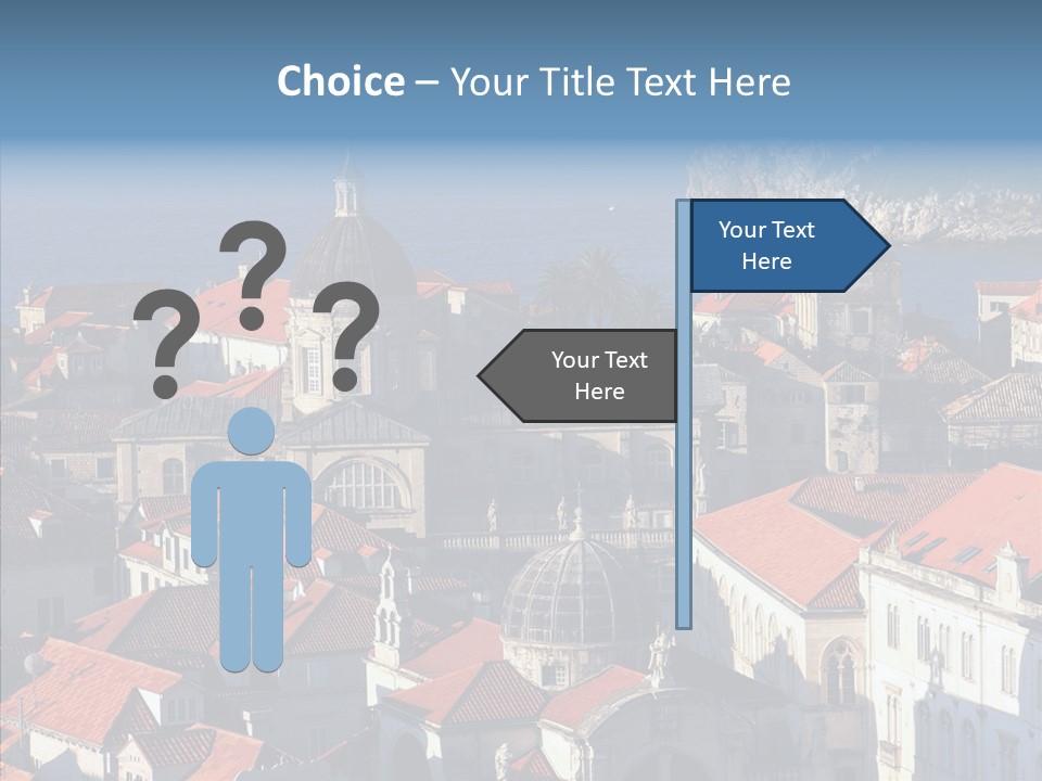 Roof Europe Dubrovnik PowerPoint Template