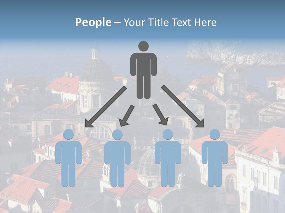 Roof Europe Dubrovnik PowerPoint Template