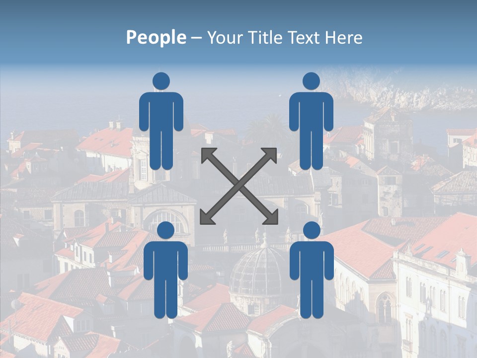 Roof Europe Dubrovnik PowerPoint Template