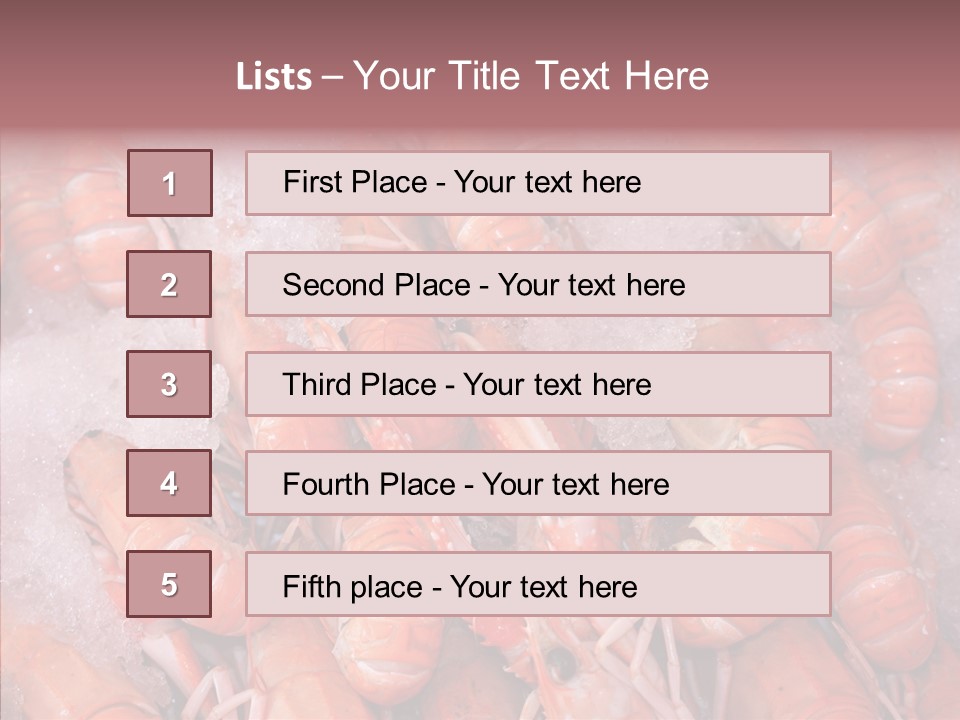 Dining Ethnic Garnish PowerPoint Template