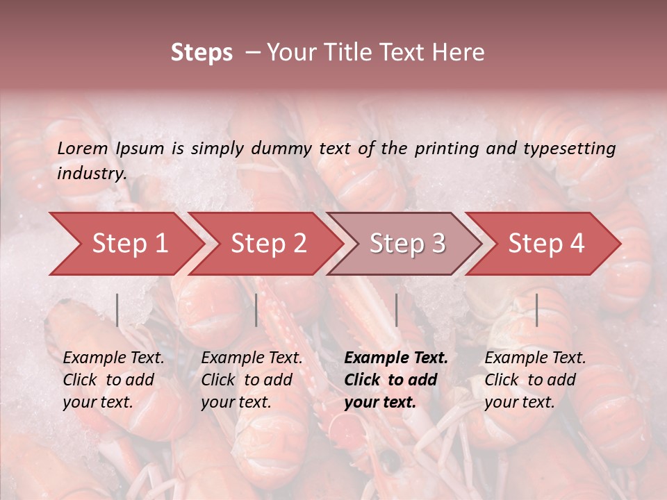 Dining Ethnic Garnish PowerPoint Template