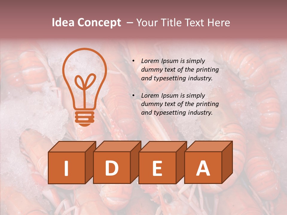 Dining Ethnic Garnish PowerPoint Template