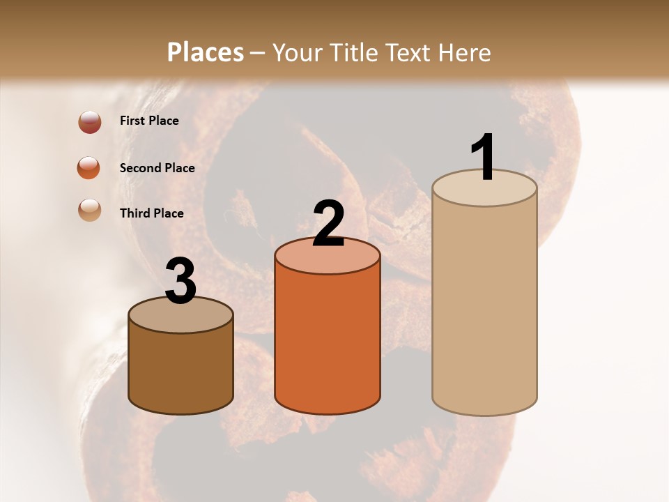 Brown Gourmet Stick PowerPoint Template