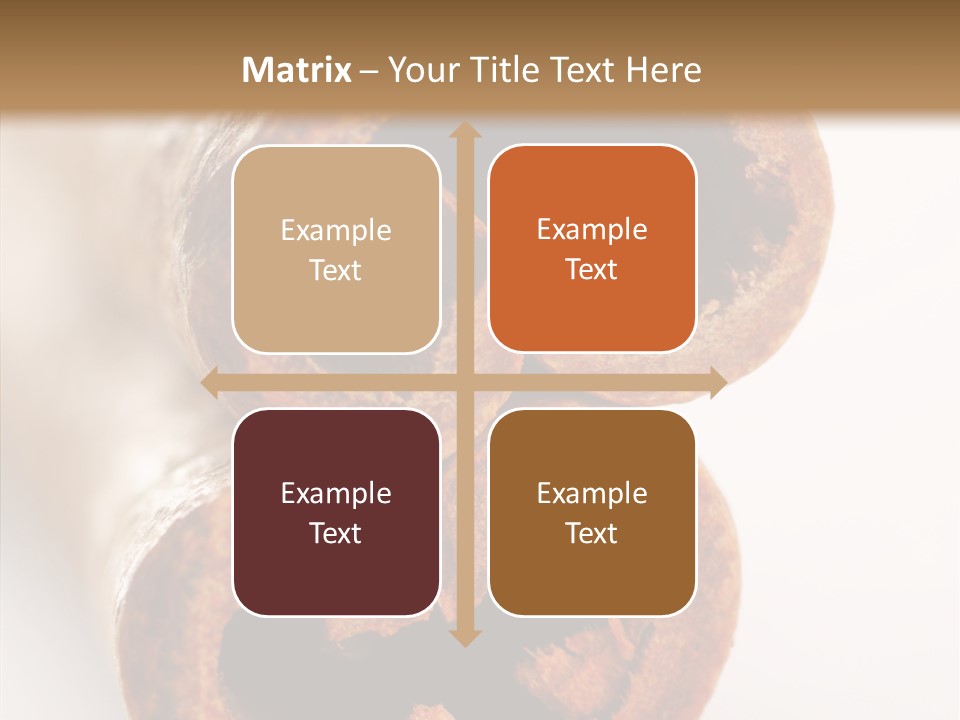 Brown Gourmet Stick PowerPoint Template