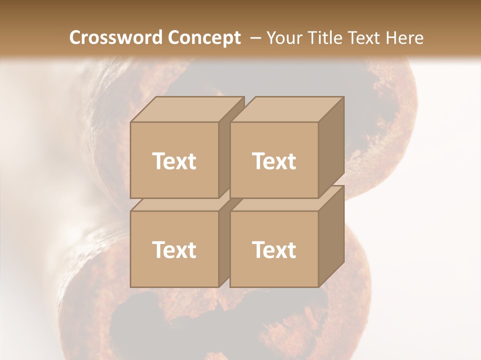 Brown Gourmet Stick PowerPoint Template