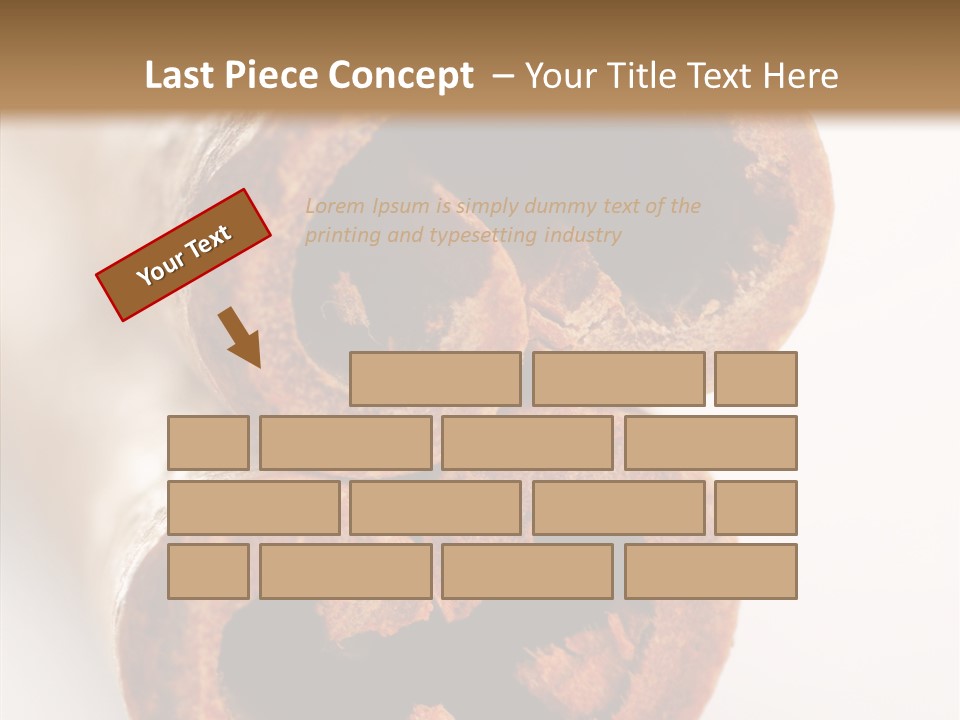 Brown Gourmet Stick PowerPoint Template