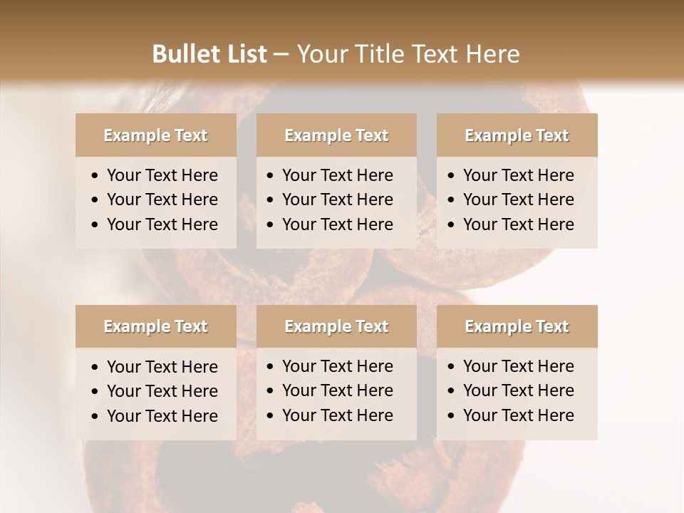 Brown Gourmet Stick PowerPoint Template