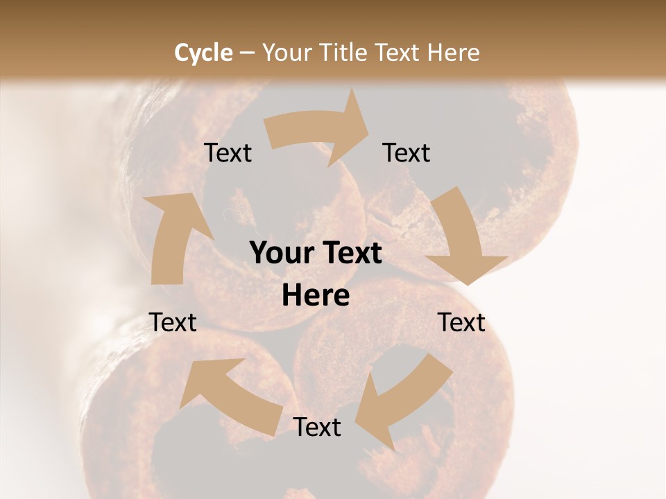 Brown Gourmet Stick PowerPoint Template