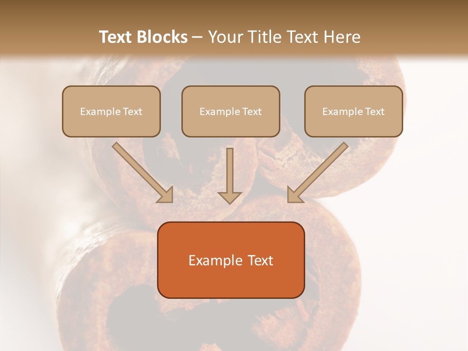 Brown Gourmet Stick PowerPoint Template